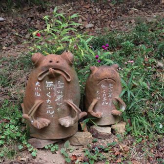 「ケガ無くカエルさん」に ご挨拶