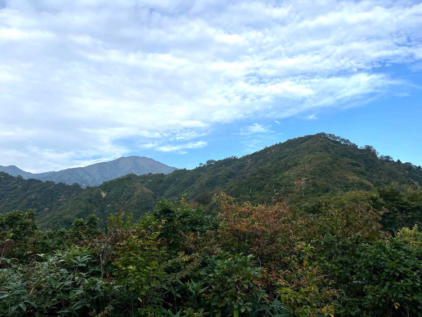 ようやく地蔵岳が見えてくる⛰️👀