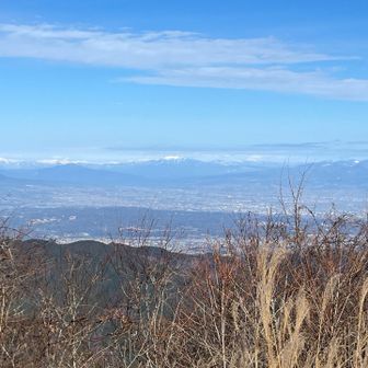 武尊山　安中市方面