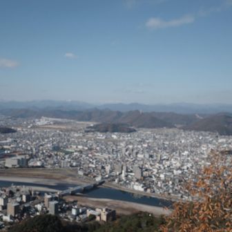 展望台からの眺め（ピントがイマイチ）