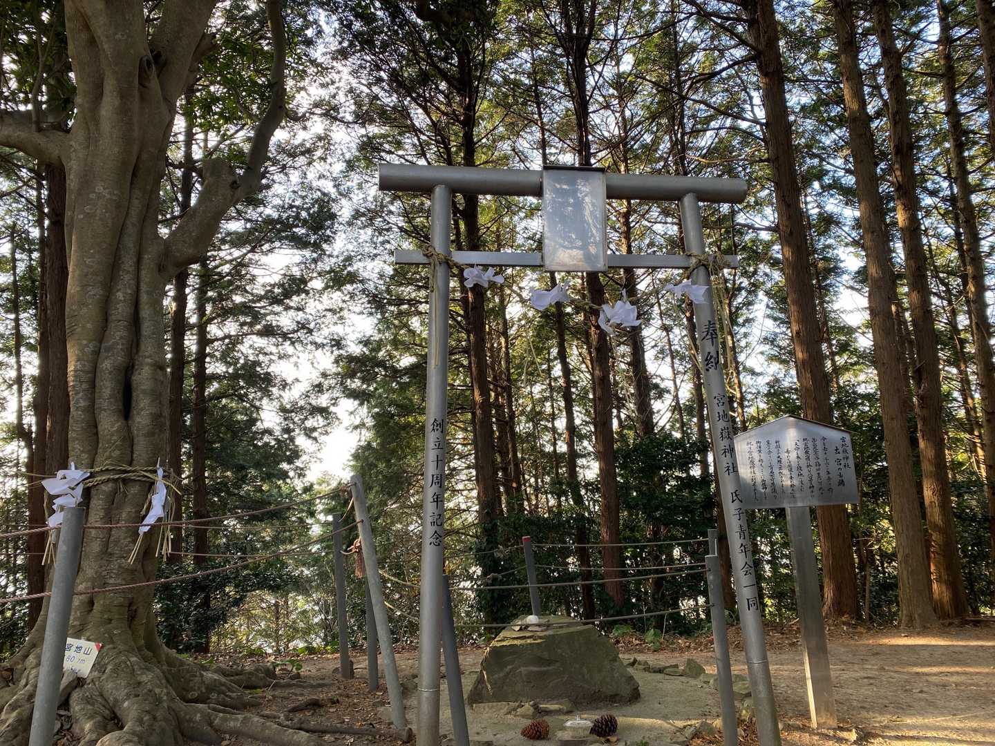 宮地嶽神社-宮地山-在自山 往復コースの写真