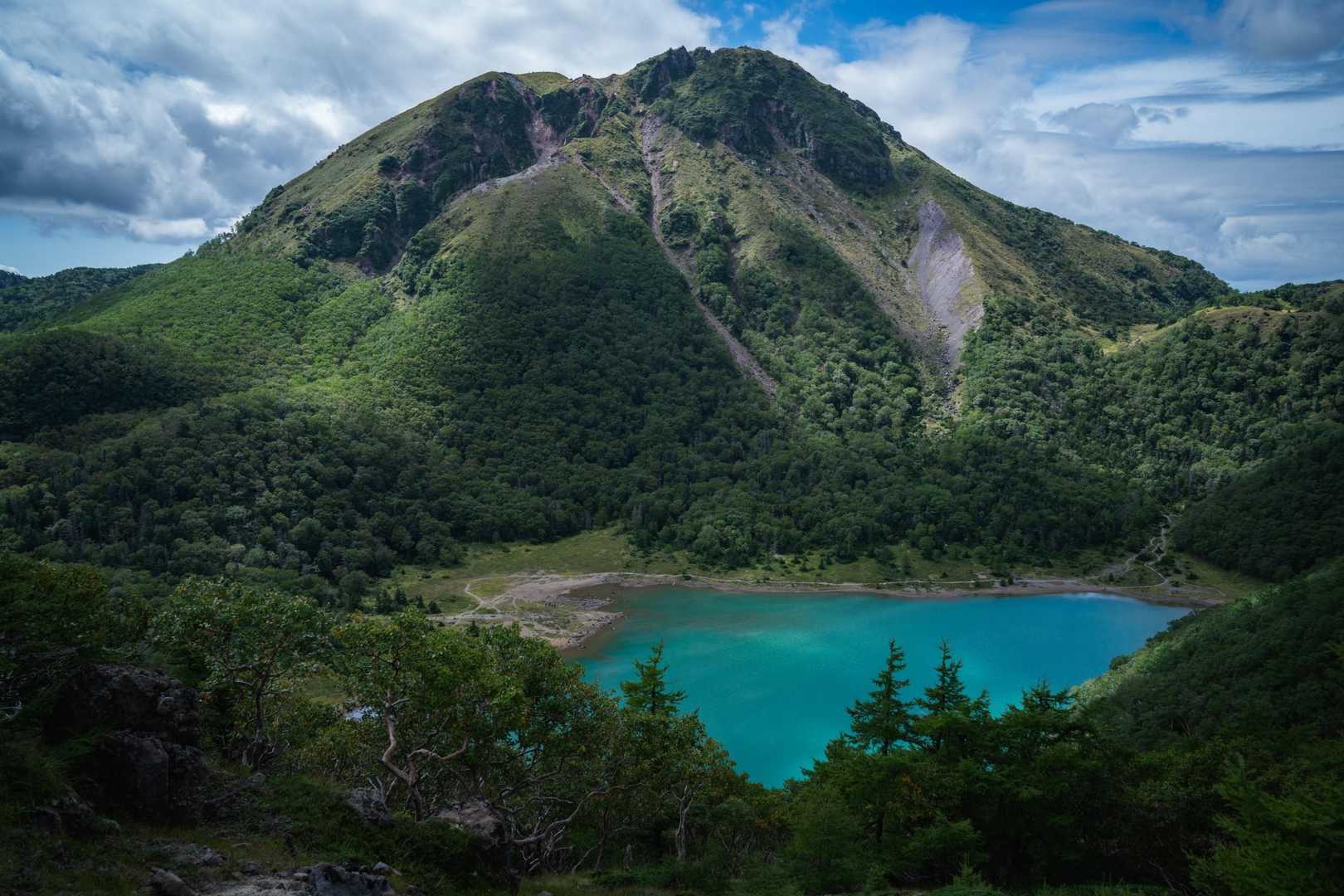 金精峠登山口-金精峠-金精山-五色山-前白根山-五色沼 往復コースの写真