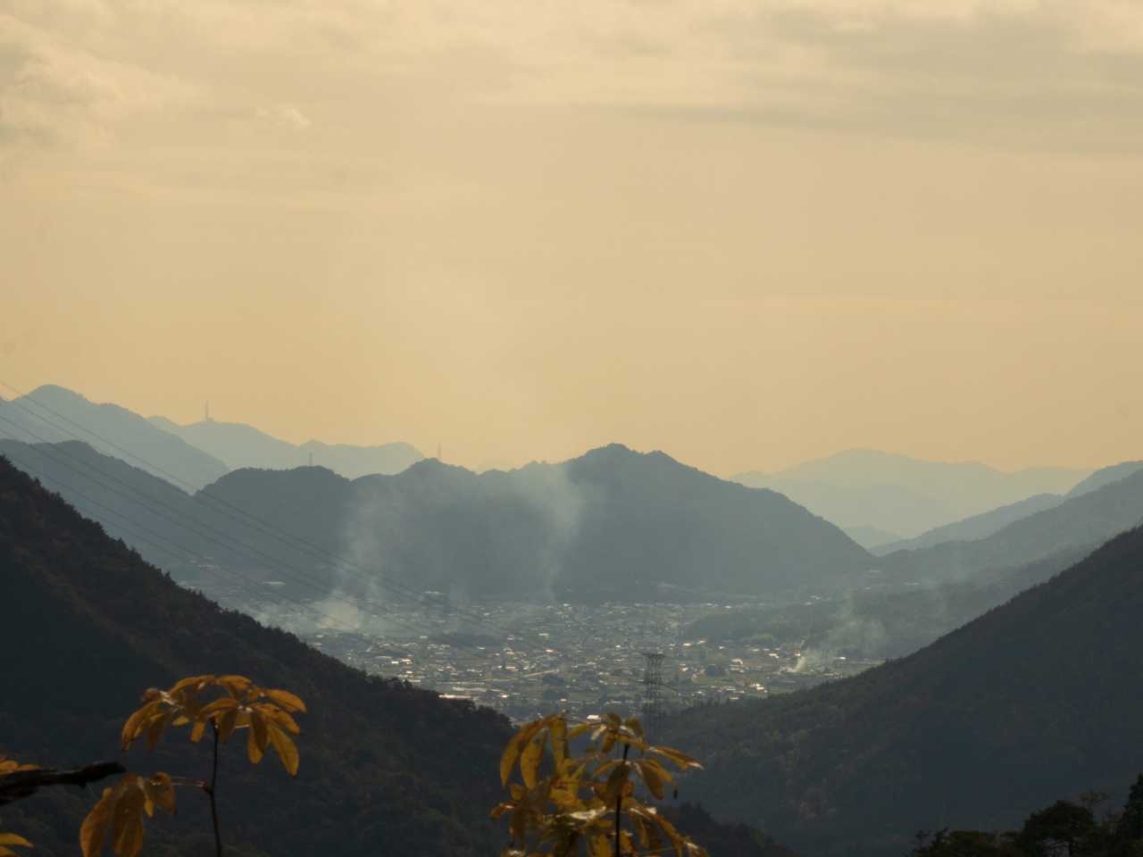 広島市街地だろうか。