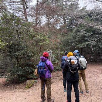 大元コースから登ります👉
ヒロリンさんはお詳しいので、めちゃくちゃ安心できます！　

ちなみにAIドラマ「厳島の戦い」では陶晴賢が敗走して大元浦まで下りてきて、渡るための船がないことに絶望したところ、くぅ〜やりきれない😢