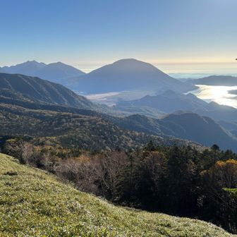 日光連山と中禅寺湖の絶景を見て戻ります