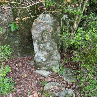 山頂手前にも…