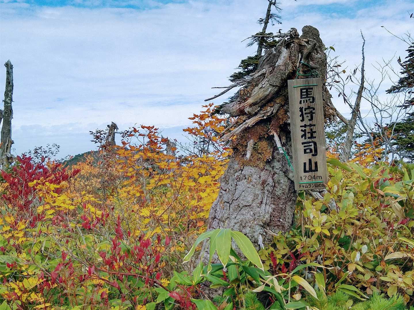 行きに見落とした名板
