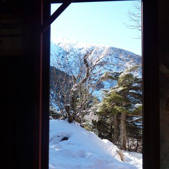 中からの眺望良し