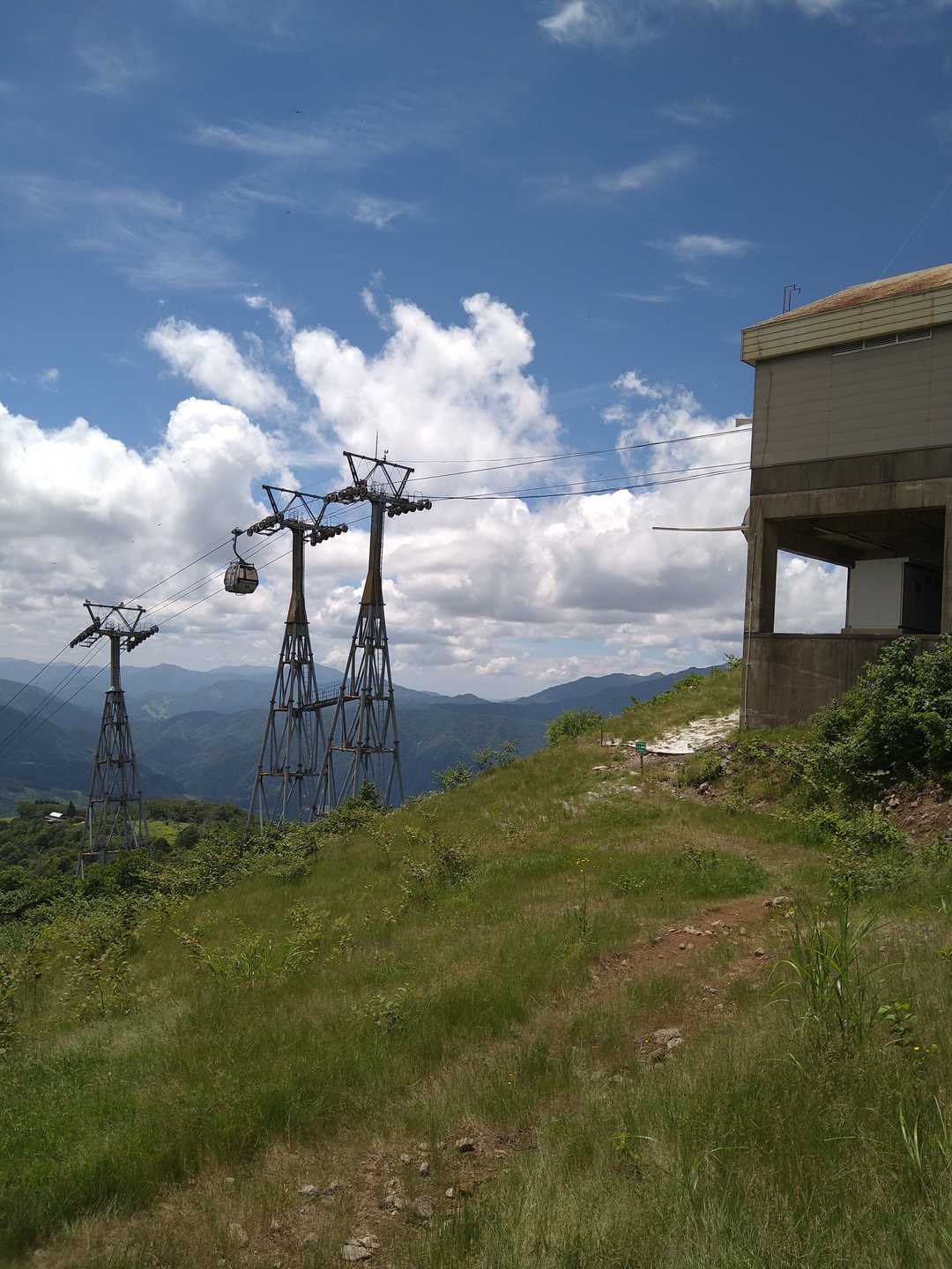 桧峠-大日ヶ岳登山道入口-水後山-鎌ヶ峰 往復コースの写真