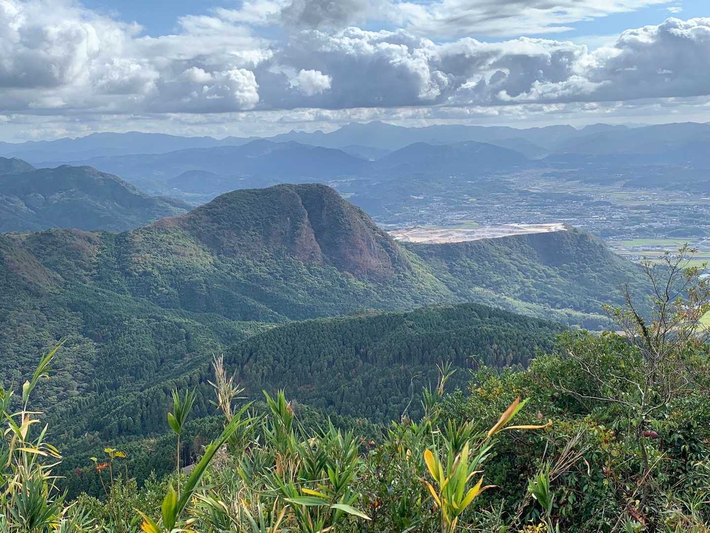 上野峡入口バス停-上野登山口-福智山-焼立山-山犬の峠-牛 縦走コースの写真