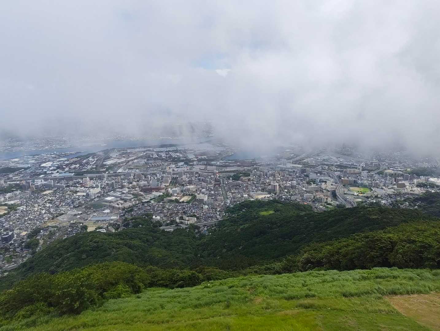 山麓駅-皿倉山 往復コースの写真