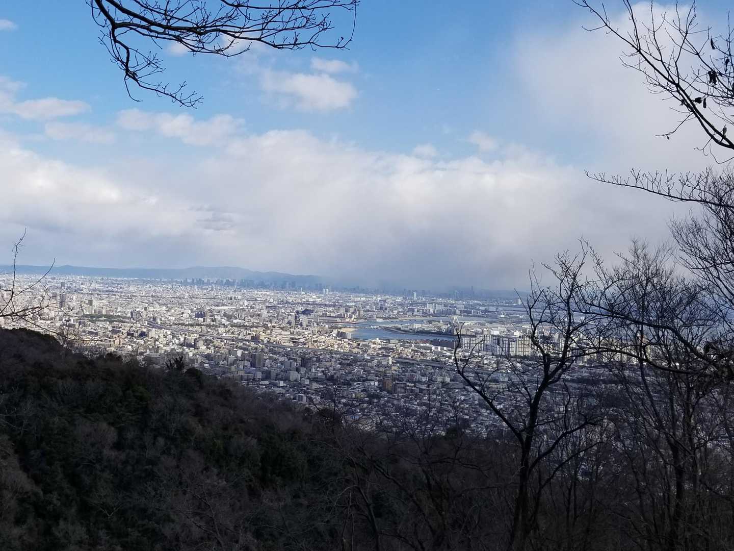 大阪方面は雨かしら？