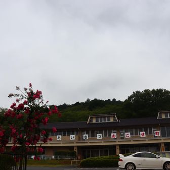立派な越生町中央公民館。