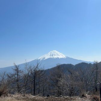 大石峠からも綺麗な富士山
ついでに不逢山までピークハント