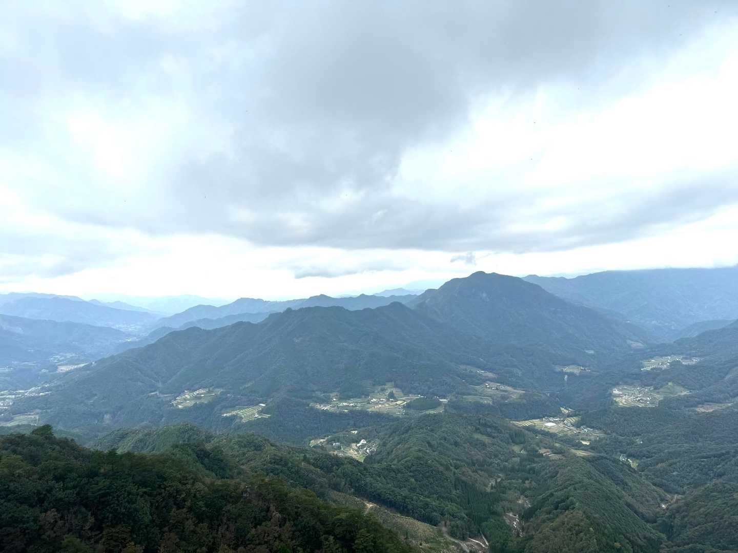 山頂からの眺望