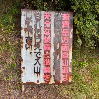 あとから思えばたぶん観光客向けの注意喚起だったのかな、と思う