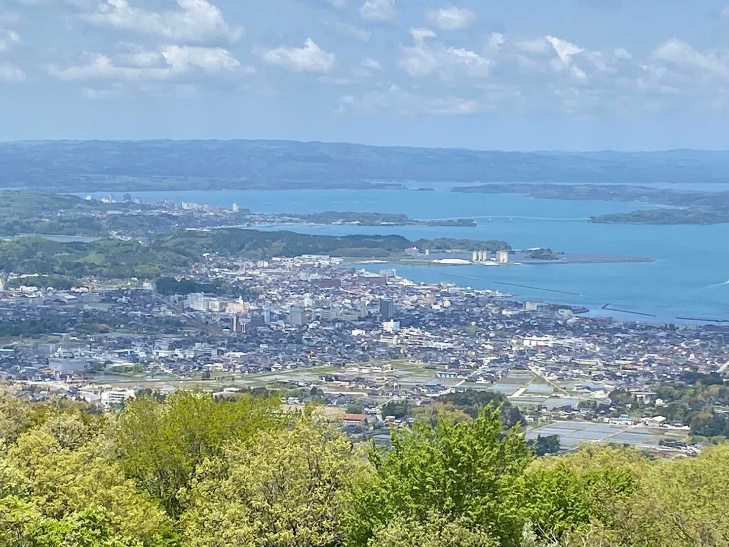 七尾城跡-松尾山 往復コースの写真