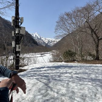 とんがったお山は武能岳🏔️