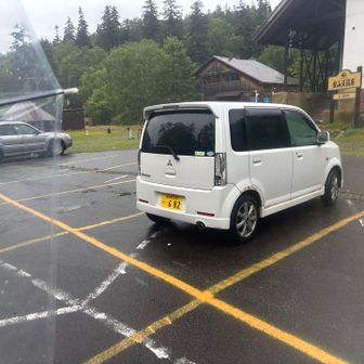 傘を差してスタートと思いきや雨☔か止んできた。