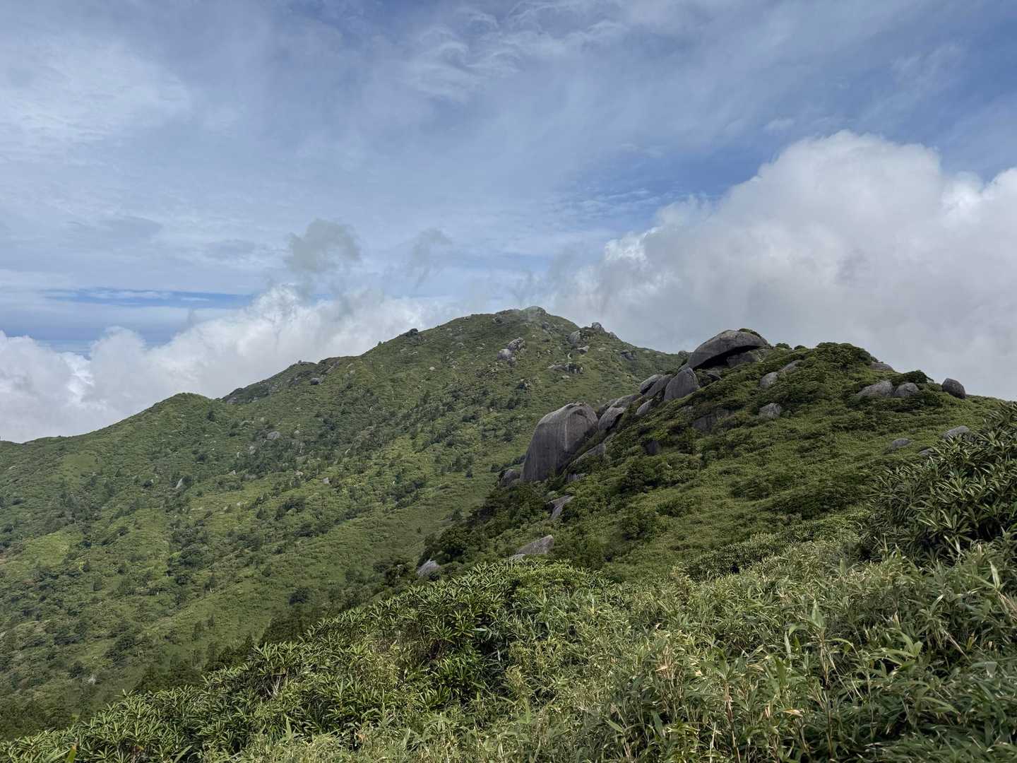 一番奥側が宮之浦岳です⛰️