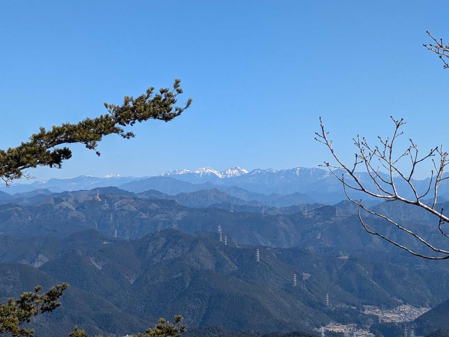 明神山（三ツ瀬明神山） 往復コースの写真