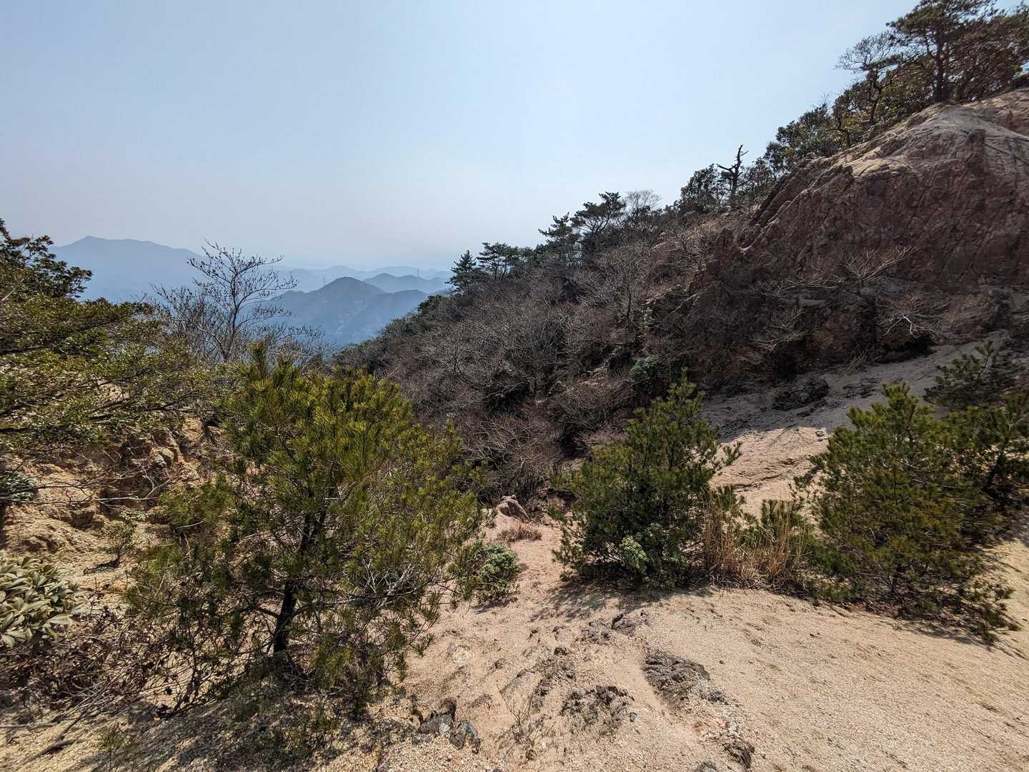 鈴鹿峠-高畑山-溝干山 往復コースの写真