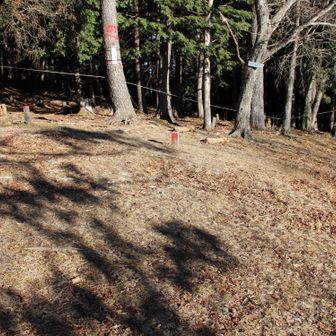 狩倉山へ寄り道しましたが標識が見つかりませんでした。
