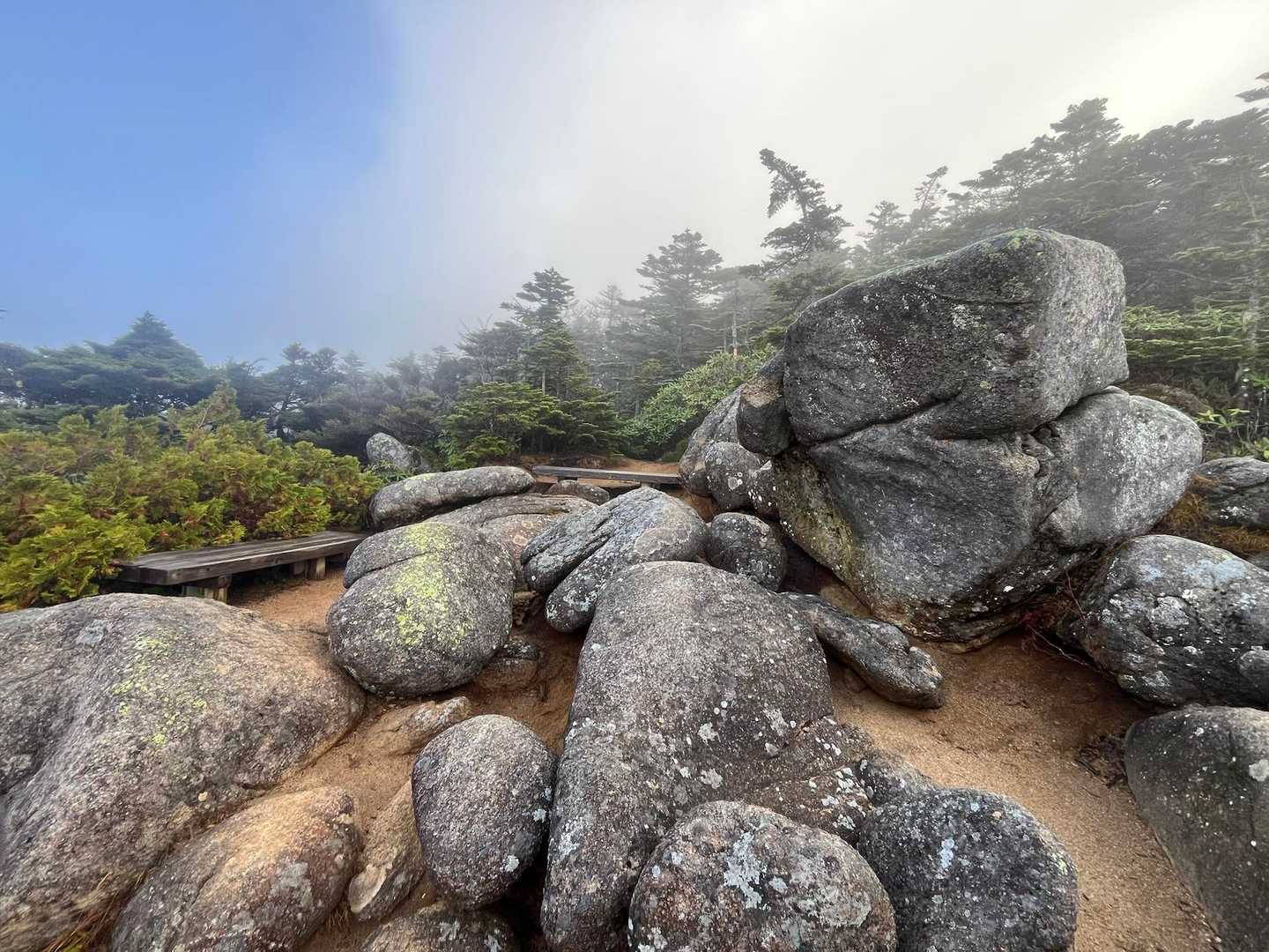 大弛峠-朝日峠-朝日岳-金峰山-北奥千丈岳 周回コースの写真