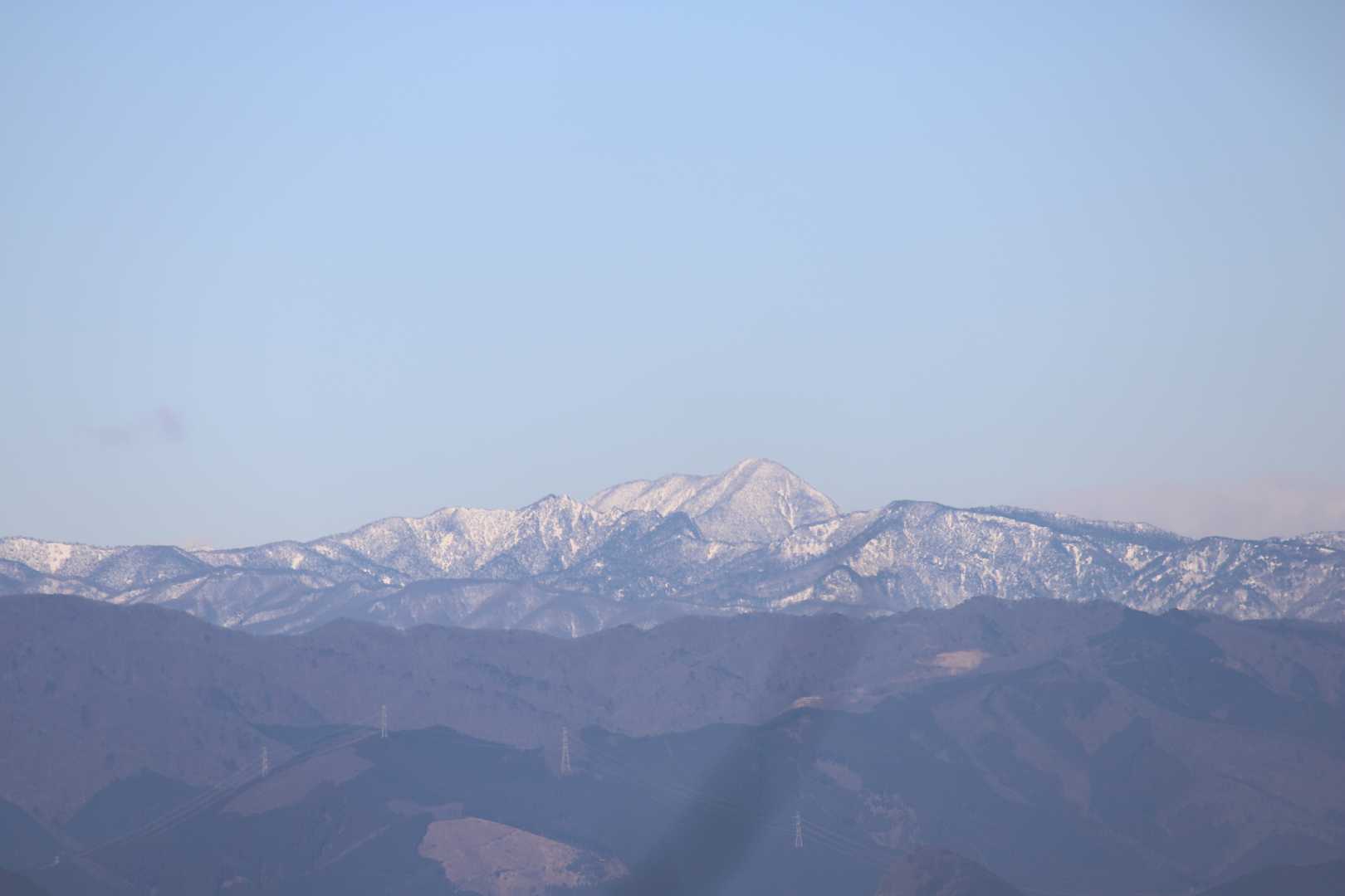 皇海山アップ