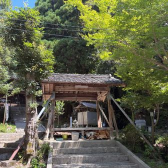 今日も安全に下山できるようにお参り