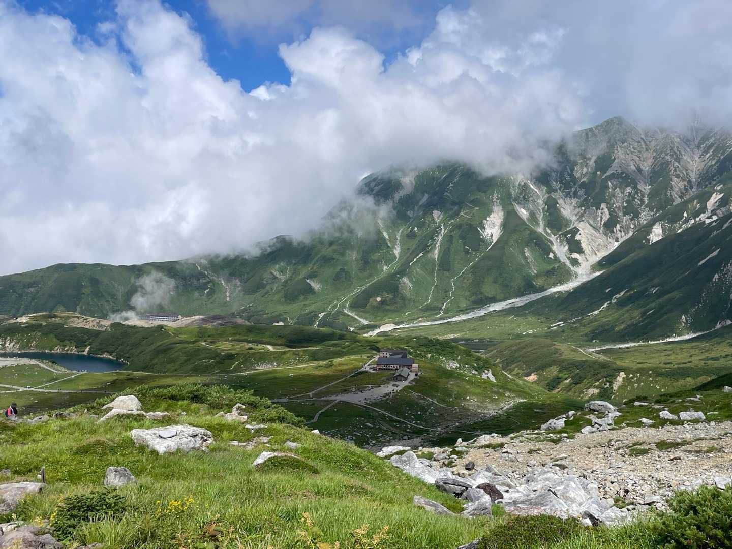 室堂登山口-浄土山-一ノ越 縦走コースの写真