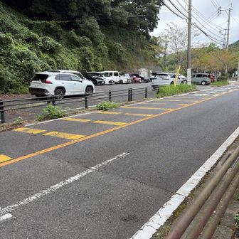 駐車場はいっぱい