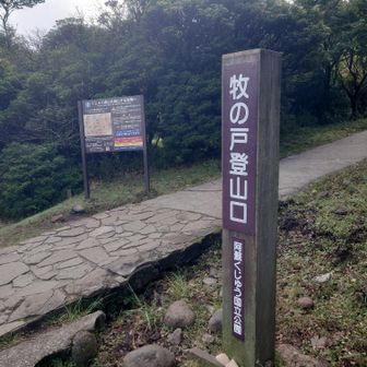 牧ノ戸峠へ戻ってきました