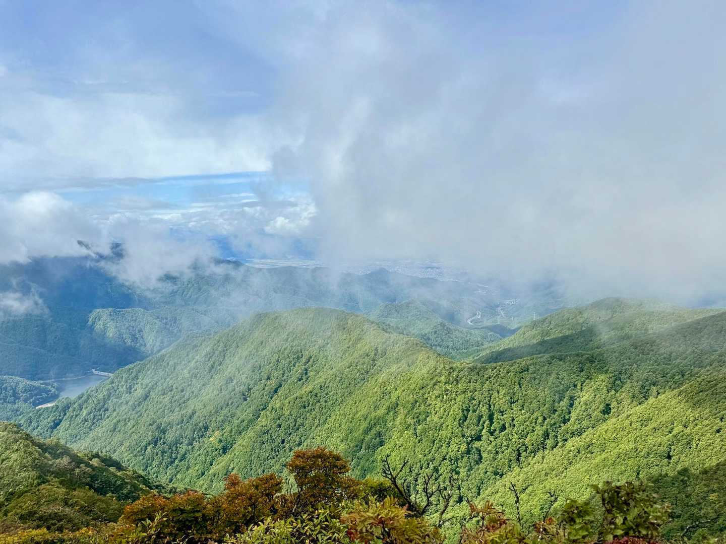 雁戸山 往復コースの写真