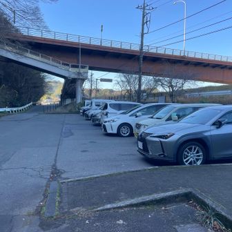 駐車場まで戻ってきました。