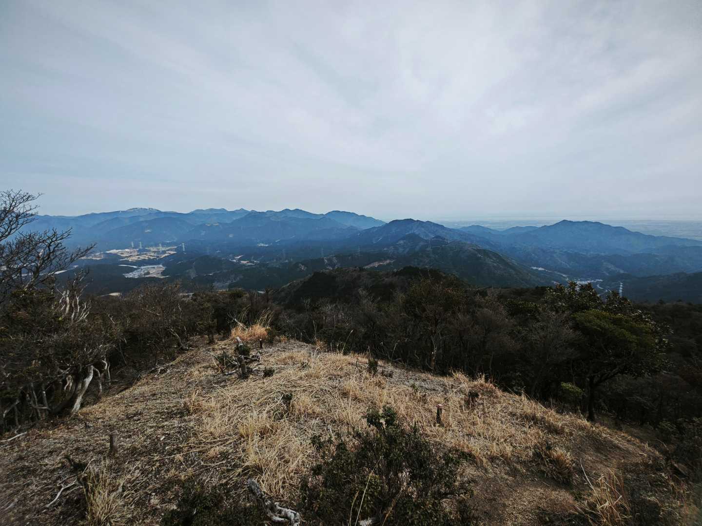 帰りの大嶽ノ頭からの風景。