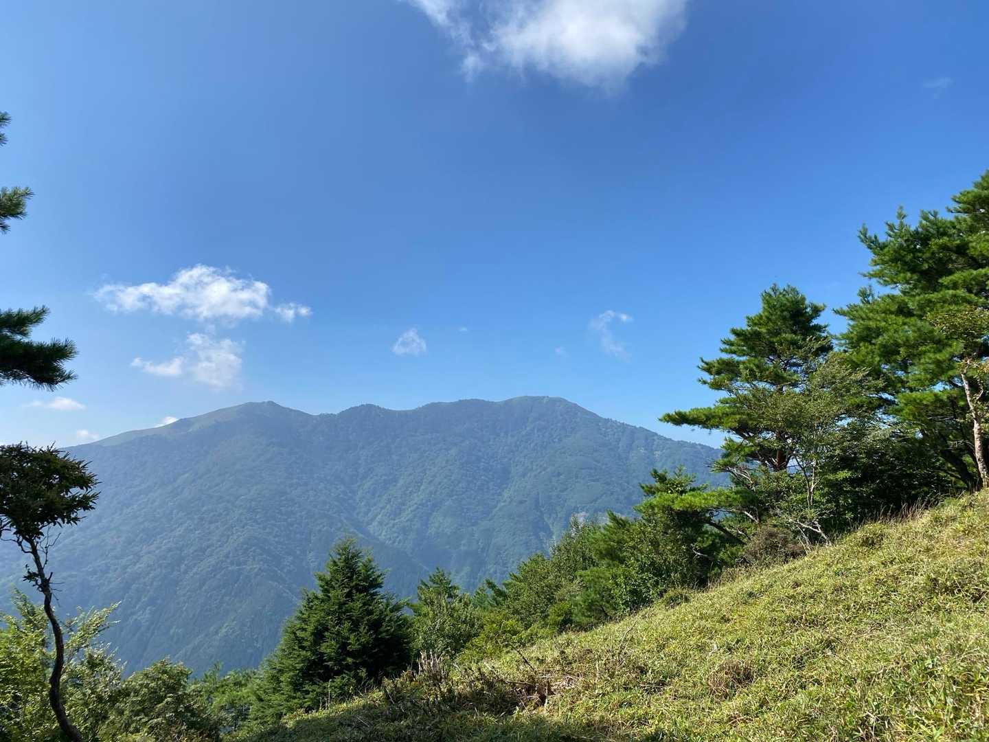 剣山　一ノ森が見えました綺麗🤩