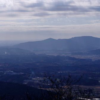 団子岩へ続く手前の展望ある場所