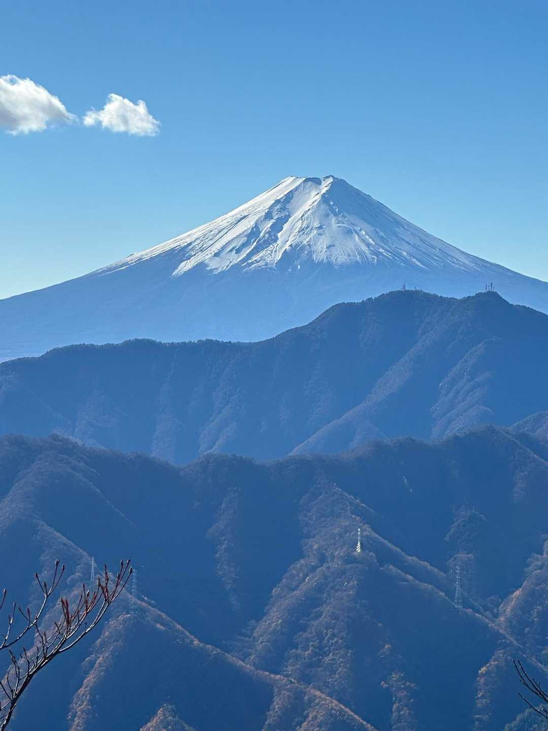 笹子駅-滝子山-大谷ヶ丸-米背負峠-ゲート 縦走コースの写真