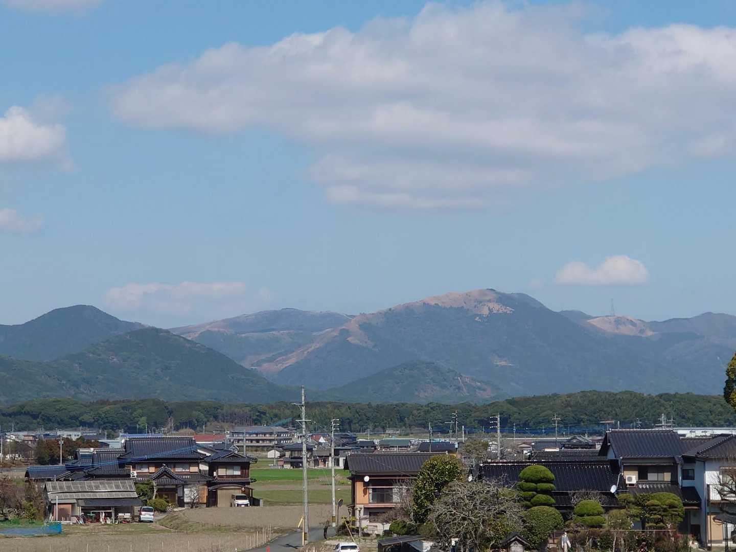 駐車場から平尾台