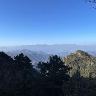 南アルプス遠望