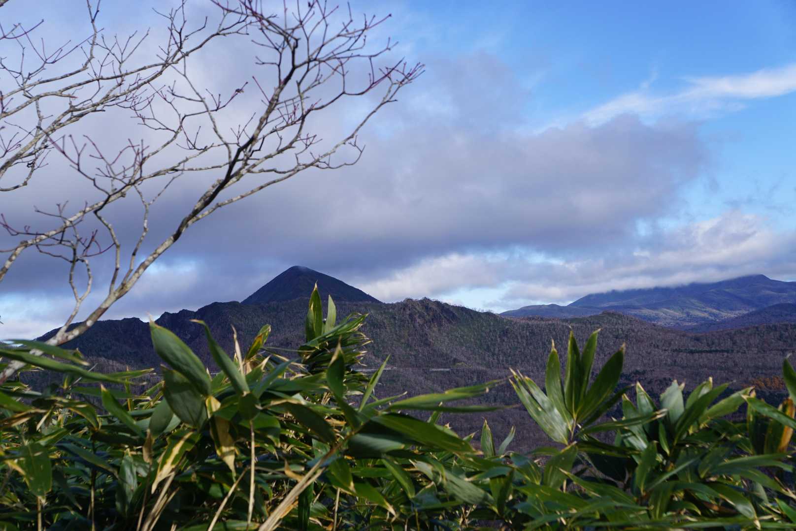 オロフレ山見えた