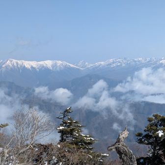 黒滝山付近からの那須方面