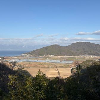 奥島山と長命寺山