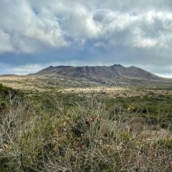 火山の噴火がつくりあげた景色が一望！