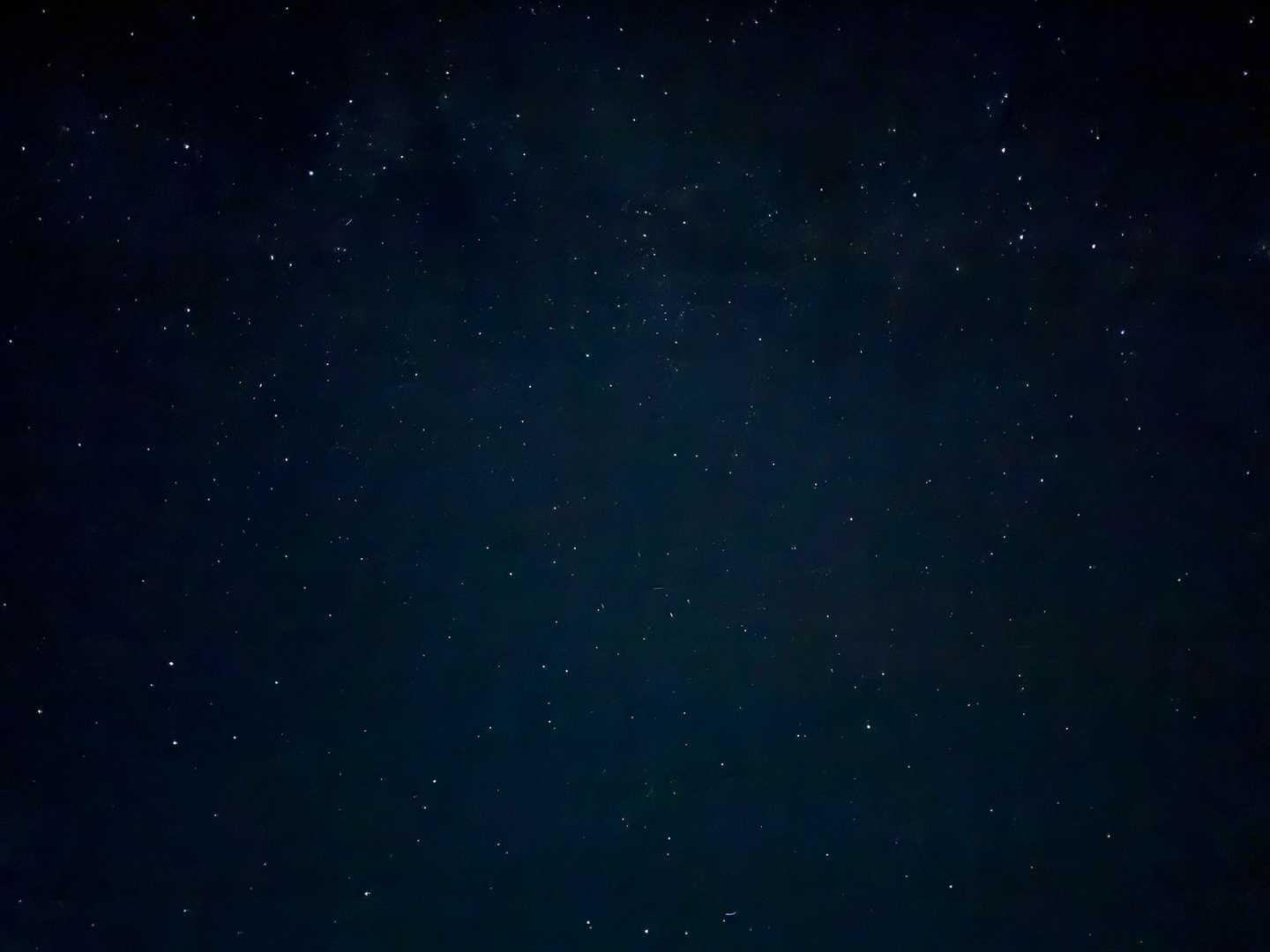 見上げると満点の星空⭐️
