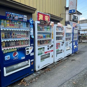 すんなり畑倉登山口へ下山しました
下山してすぐのところに自販機あり休憩
ポカポカ陽気だったので炭酸うまい