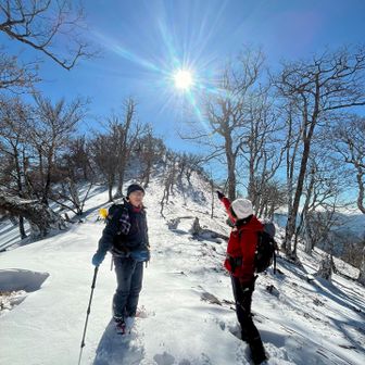 
　青空の時に登れてラッキー✌️

　三連休は、とても荒れる予報でしたが…