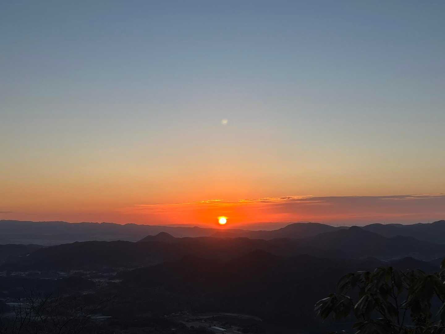 羽束山 往復コースの写真