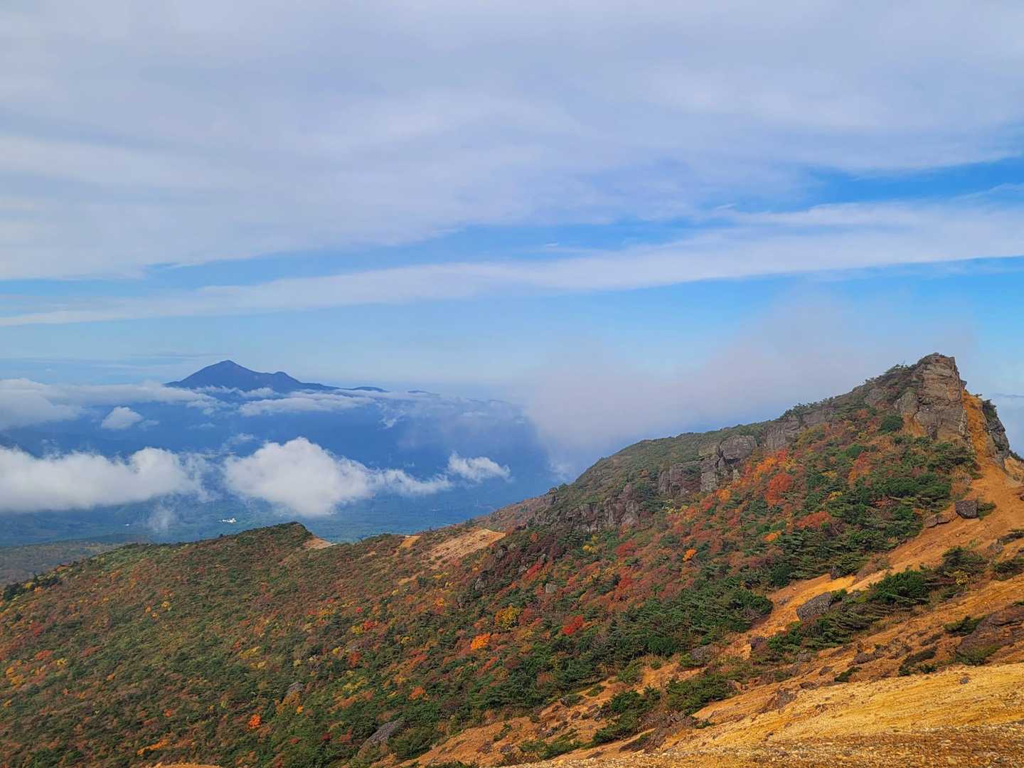 沼尻登山口-安達太良山-鉄山 周回コースの写真